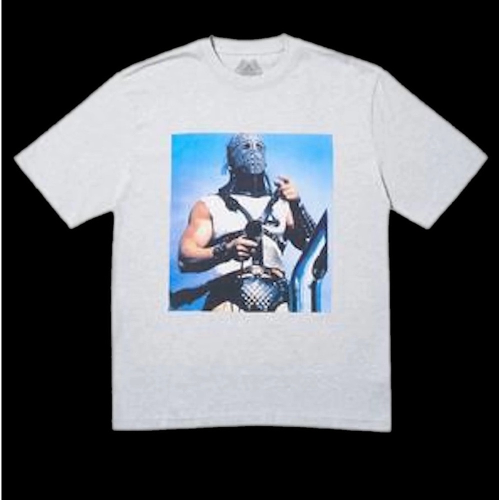 NWT FW 2019 PALACE MAD MAXIMUM SHIRT WHITE MEDIUM DEADSTOCK UNOPENED